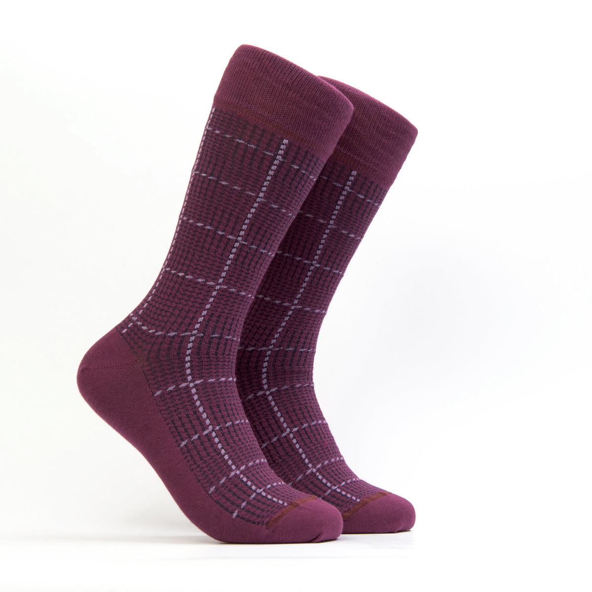 purple socks with a burgundy dress NOELLE Velvet Satin Mix Bardot Midi Dress In Burgundy