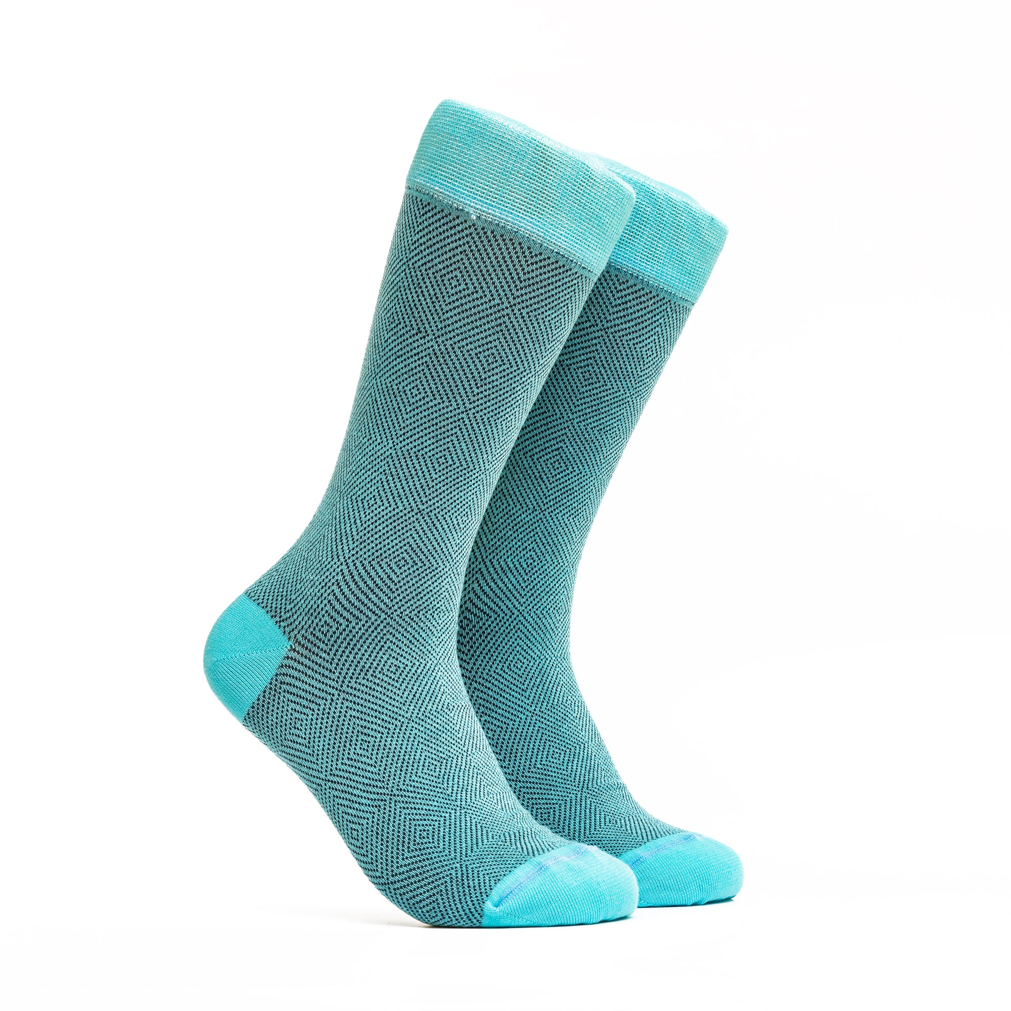 Big Diamond Socks - Color Blue