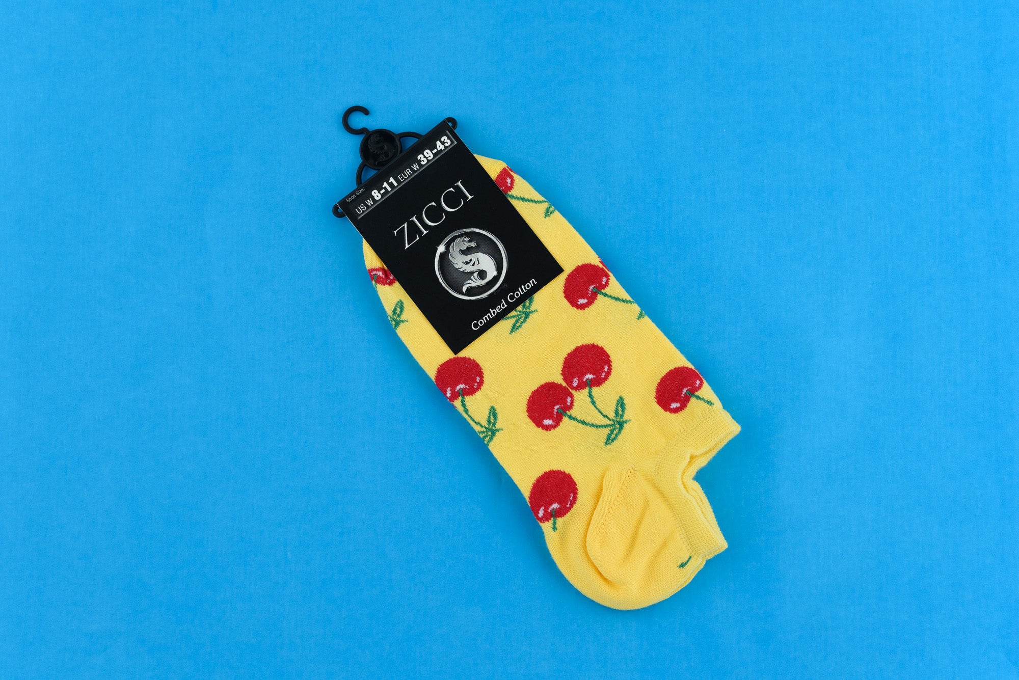 Big Cherry's Short Socks - Color Yellow