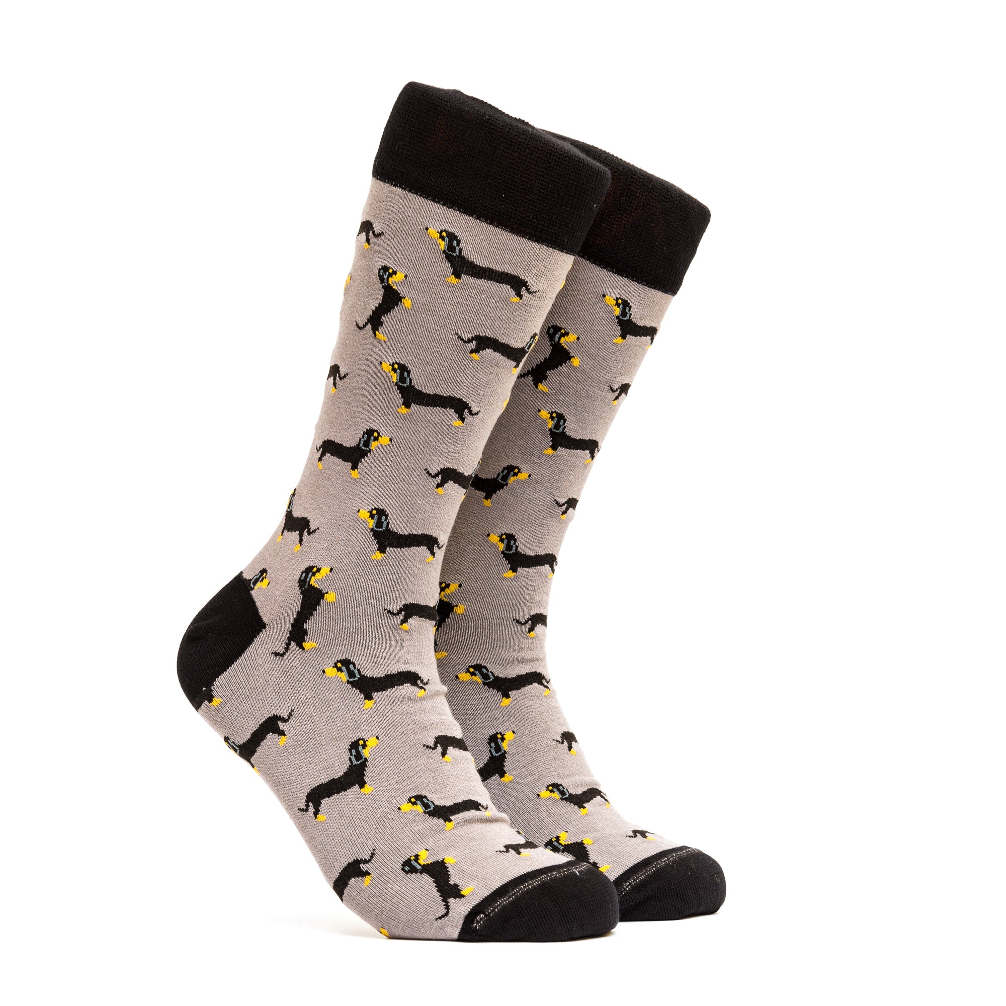 Happy Animals 2 Combo - Colors Yellow, Grey and Blue - 4 pairs