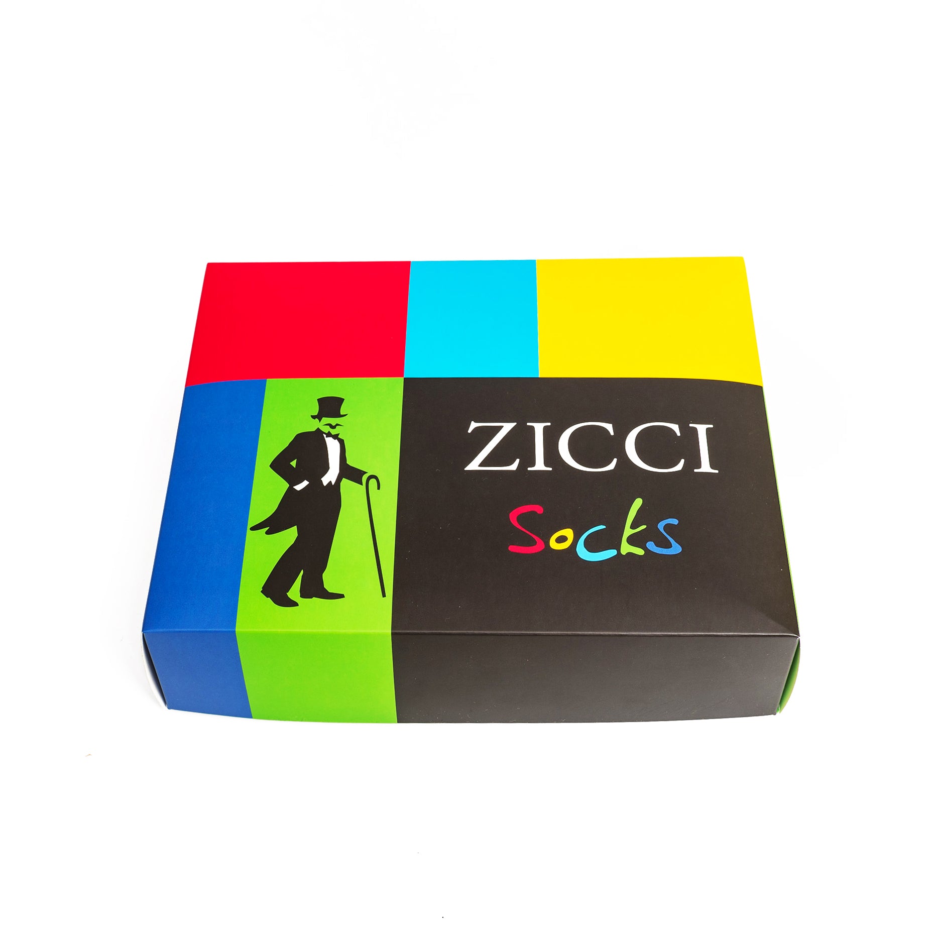 Crazy Multicolored Short Socks Gift Box 5 Pairs