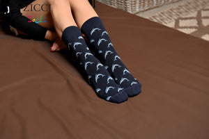 Sea Creatures 1 Combo - Colors Blue, Grey and Turquoise - 5 Pairs