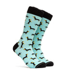 Happy Dog Socks - Color Turquoise