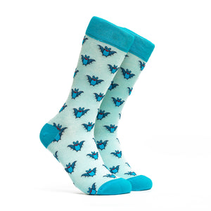 The Bat Socks - Color Turquoise