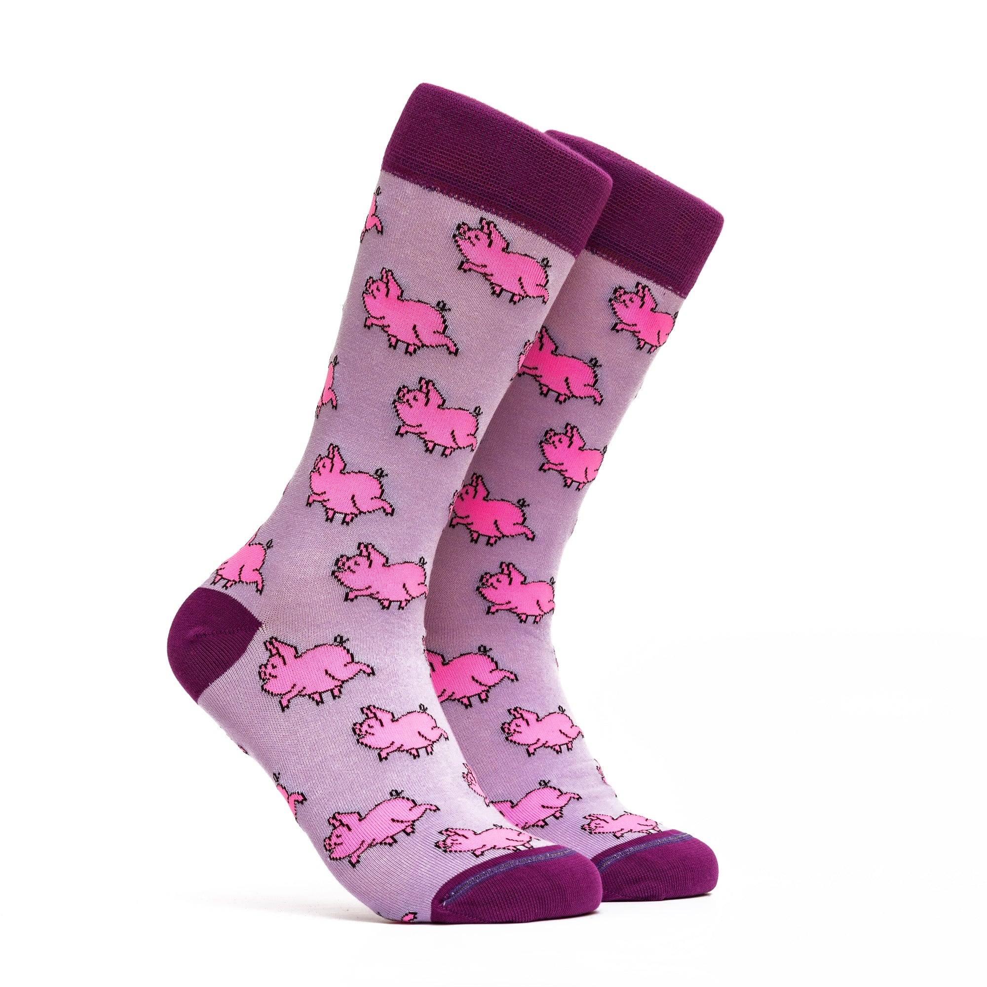 The Big Pig Socks - Color Pink