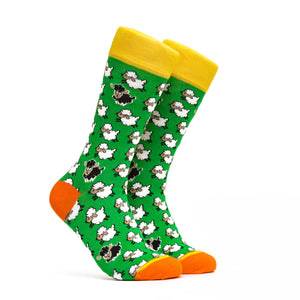 The Black Sheep Socks - Color Green