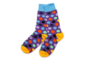 Women's Huge Dots - Color Purple