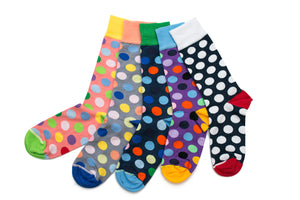 Huge Dots Combo 5 Pairs