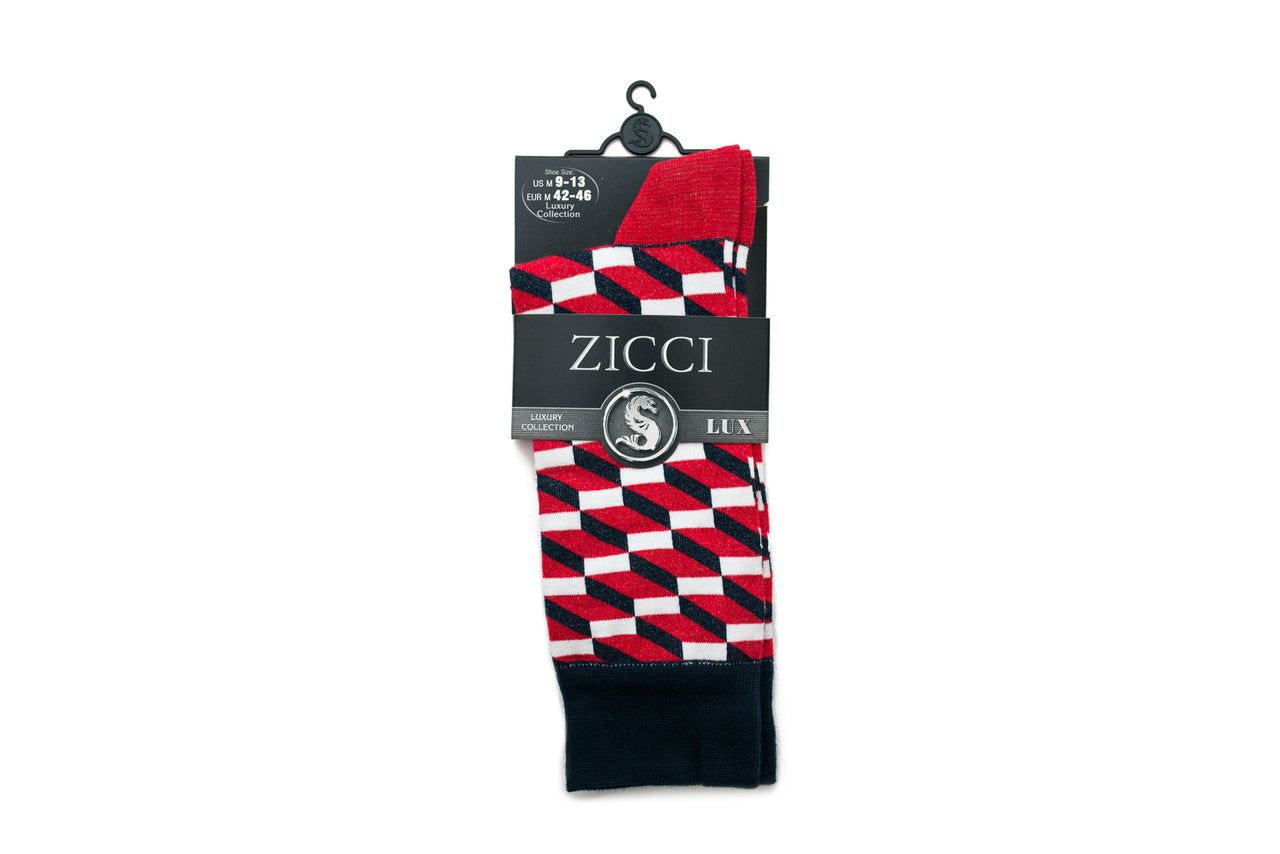 Men's Rubicom Sock - Color Red