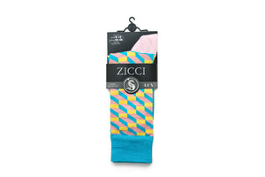 Men's Rubicom Sock - Color Pink