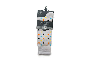 Men's Space small dots Sock - Color Grey