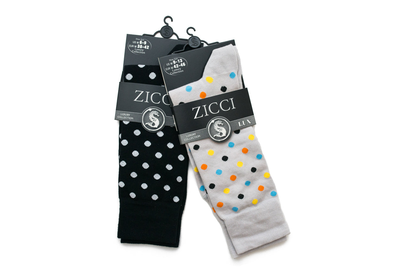Space small dots Sock Combo 2 Pairs