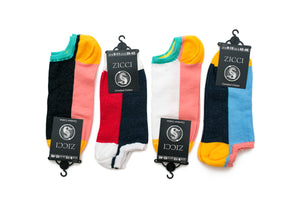 Long Lines Short Socks Gift Box 4 Pairs