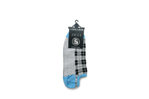 Scottish Style Short Socks - Color Blue
