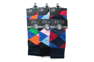 ZICCI - Crazy Argyle - Combo 3 Pairs