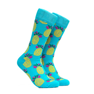 Big Pineapple Socks - Color Blue