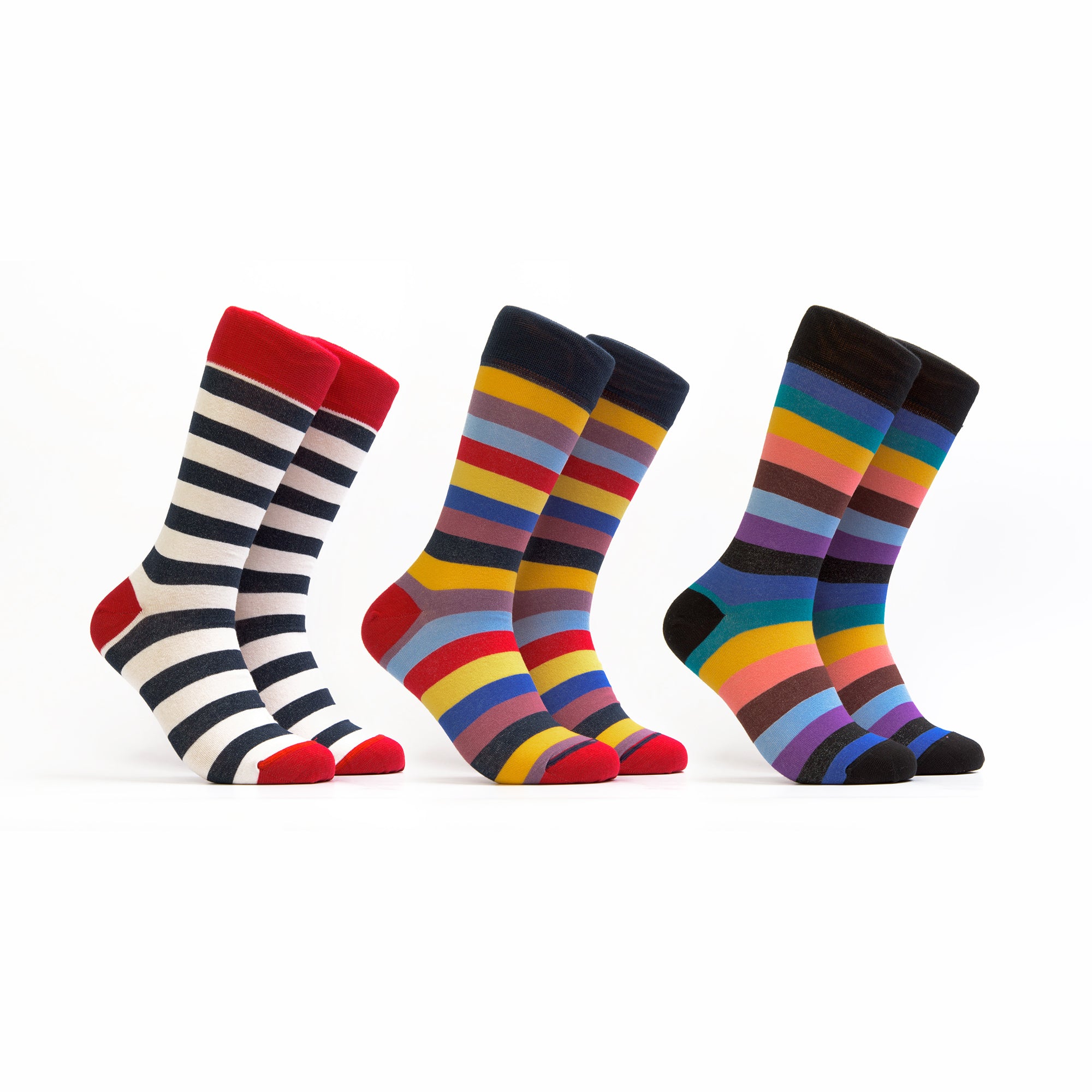 Lines Socks Combo 3 Pairs