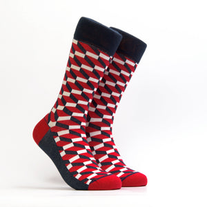 Women's Rubicom Sock - Color Red