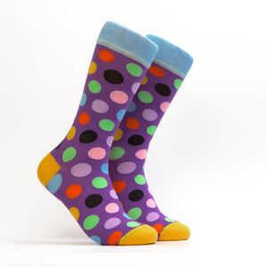 Women's Huge Dots - Color Purple