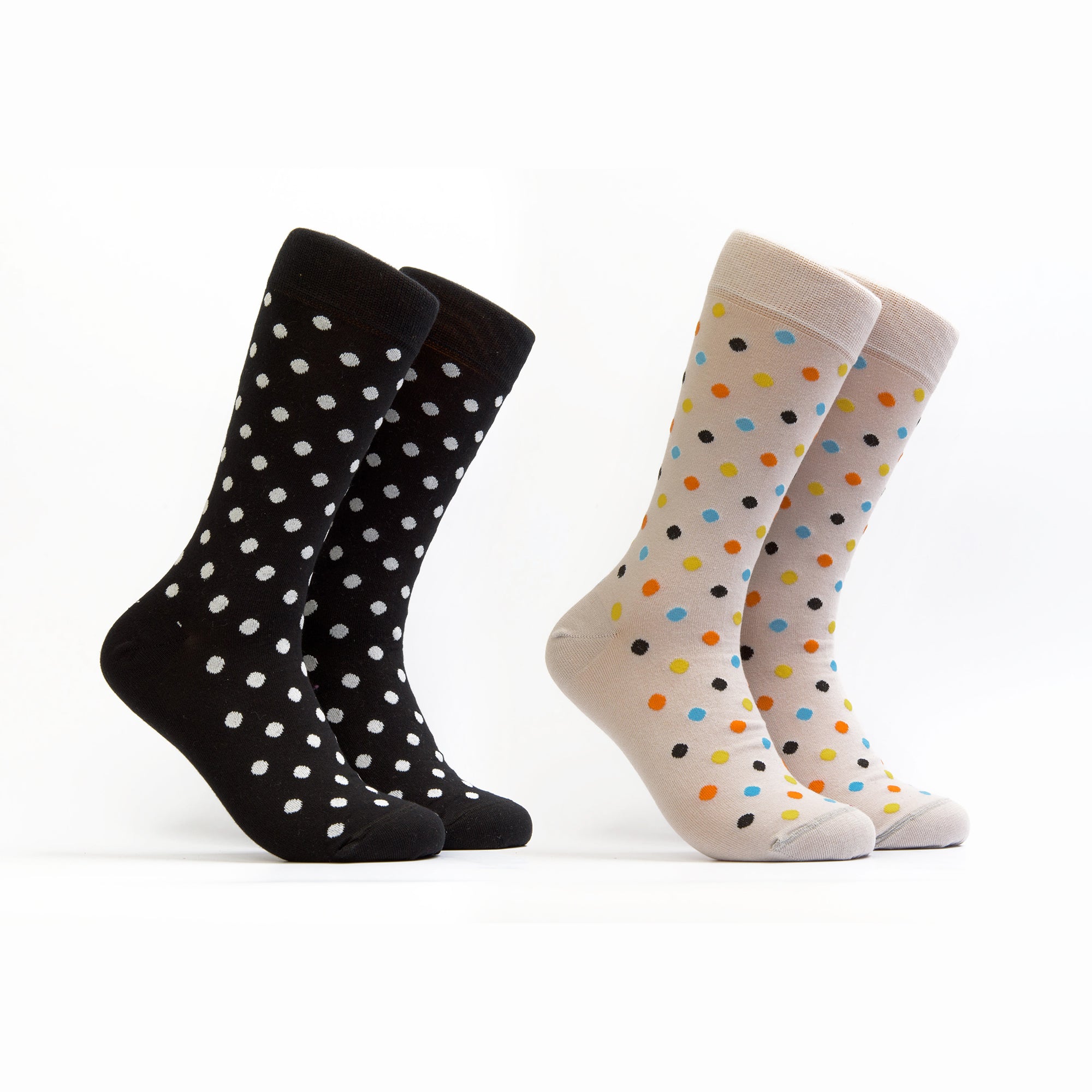 Space small dots Sock Combo 2 Pairs