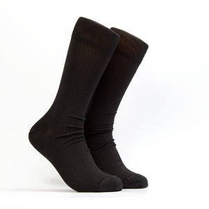 Men's Ribs Socks - Color Black