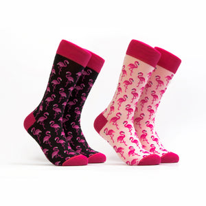 Flamingo Socks Combo 2 Pairs