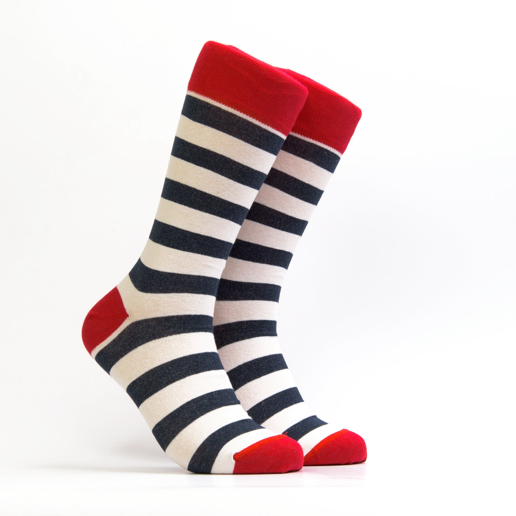 Women's Lines Sock - Color Blue